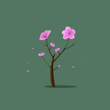 진달래 — 꽃과 나무