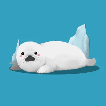 竖琴海豹 — 海洋动物