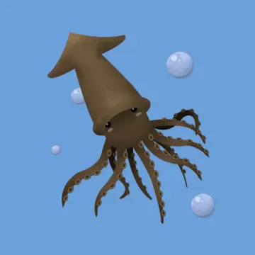 鱿鱼 — 海洋动物