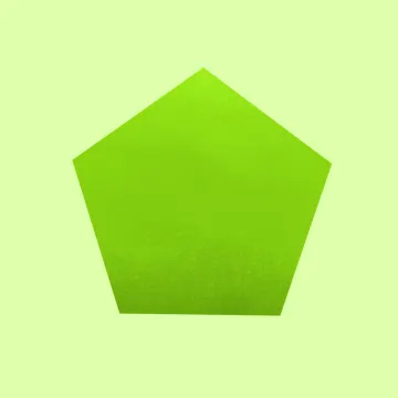 Fünfeck — Formen