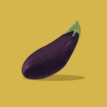 Aubergine — Gemüse und Getreide